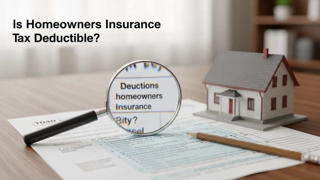Is Homeowners Insurance Tax Deductible?