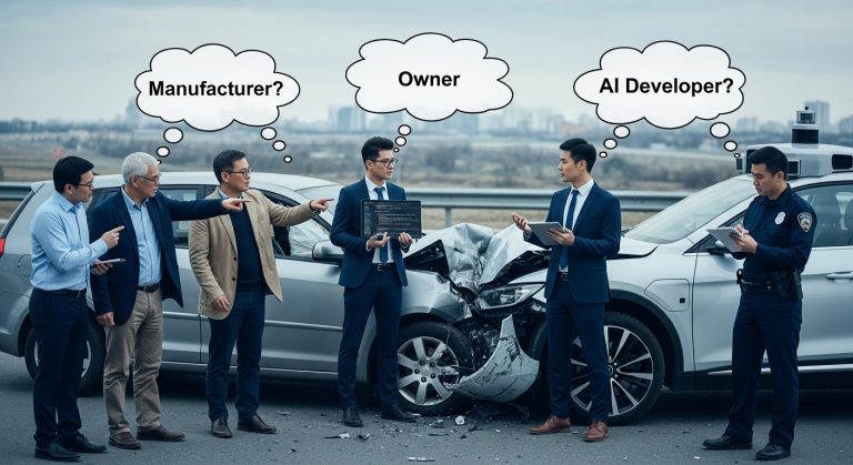 Self-Driving Liability: Who Pays When the AI Crashes?