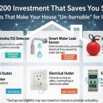 The $200 Investment That Saves You $2,000: 5 Gadgets That Make Your House "Un-burnable" for Insurers
