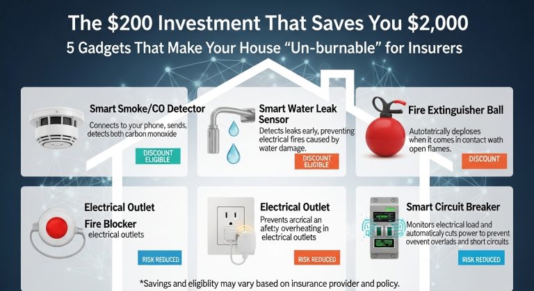 The $200 Investment That Saves You $2,000: 5 Gadgets That Make Your House "Un-burnable" for Insurers