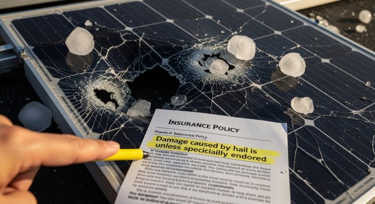 Solar Panel Risks: The Invisible Threat of Hail and the Insurance Fine Print You Missed